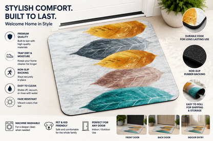 Premium Non-Slip Door Mat – Stylish, Durable & Super Absorbent Floor Mat for Indoor & Outdoor Use