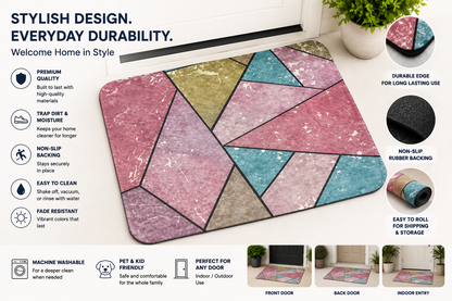 Premium Non-Slip Door Mat – Stylish, Durable & Super Absorbent Floor Mat for Indoor & Outdoor Use