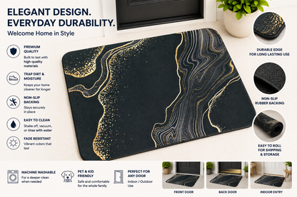 Premium Non-Slip Door Mat – Stylish, Durable & Super Absorbent Floor Mat for Indoor & Outdoor Use