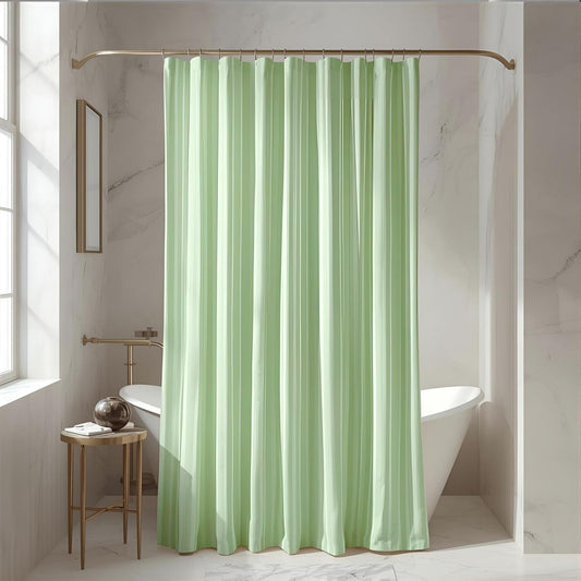 Green Waterproof Shower Curtain
