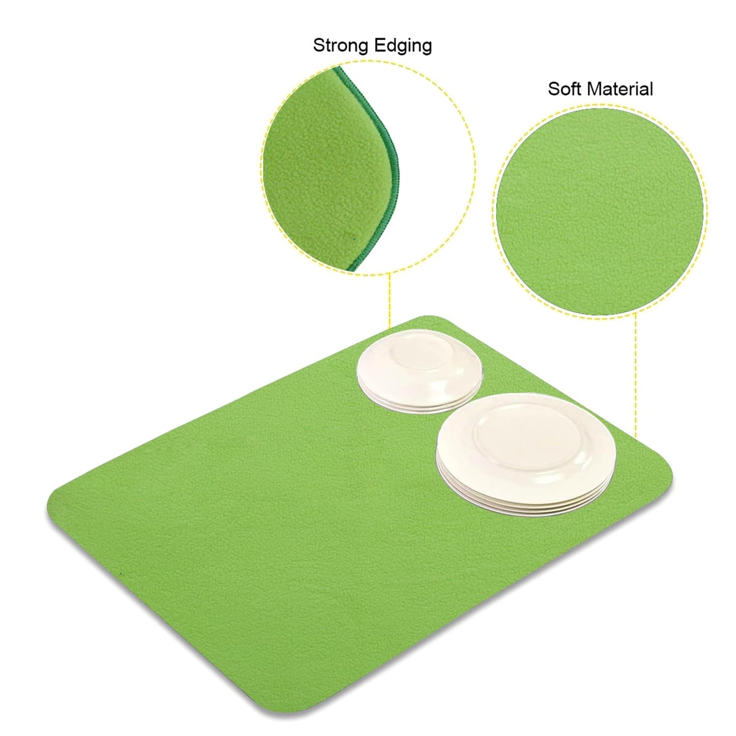 FreshDry Microfiber Dish Drying Mat