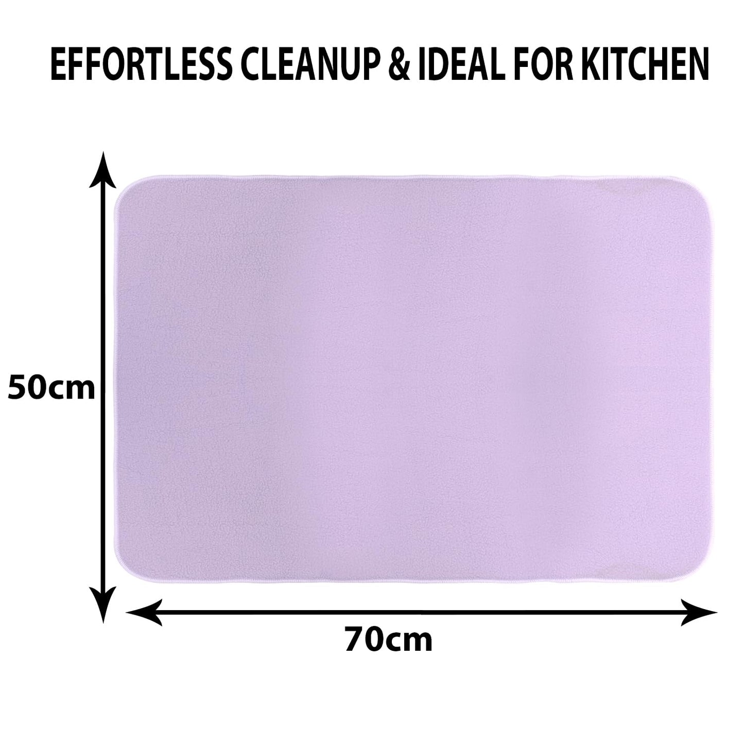 FreshDry Microfiber Dish Drying Mat