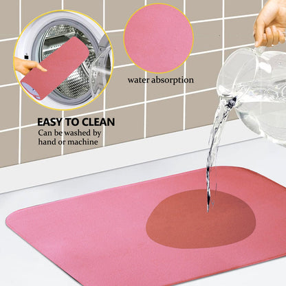 FreshDry Microfiber Dish Drying Mat