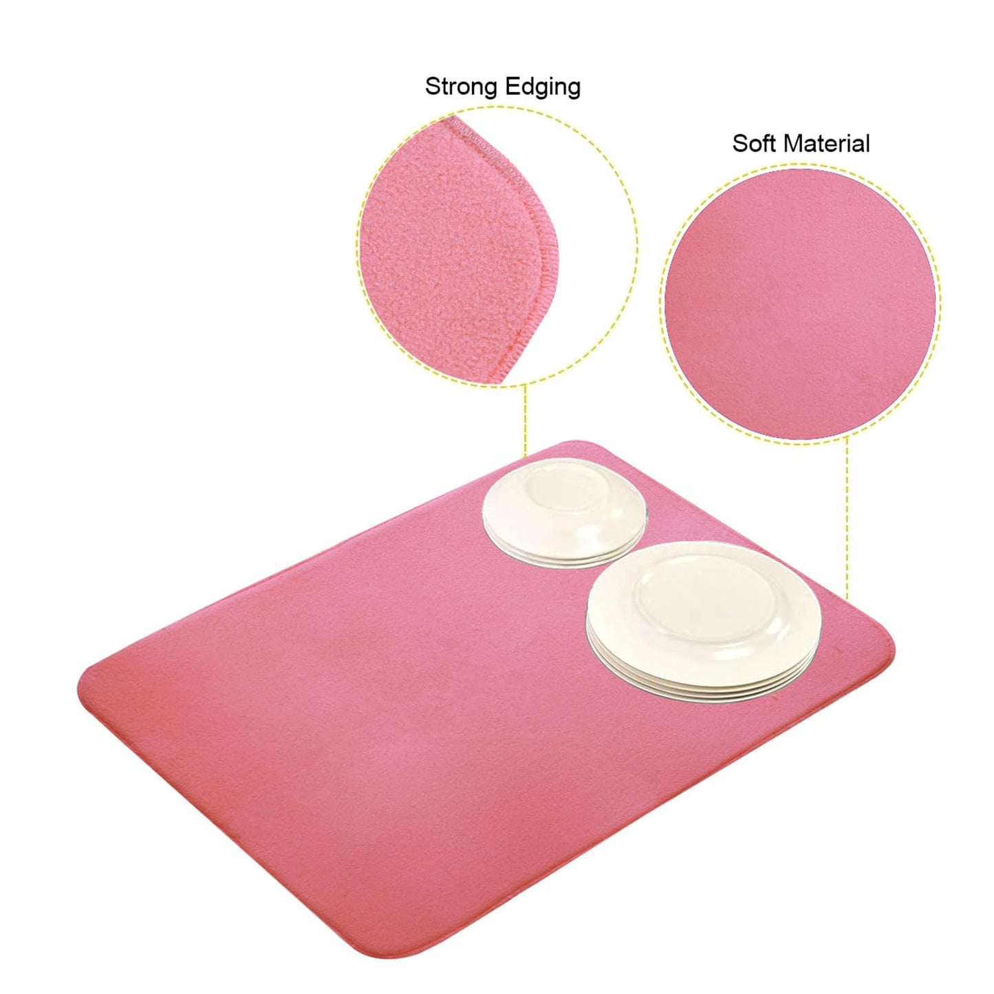 FreshDry Microfiber Dish Drying Mat