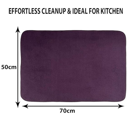 FreshDry Microfiber Dish Drying Mat