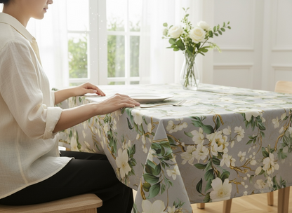 Luxury  Print Table Cover – Elegant Dining Table Cover for Modern Homes