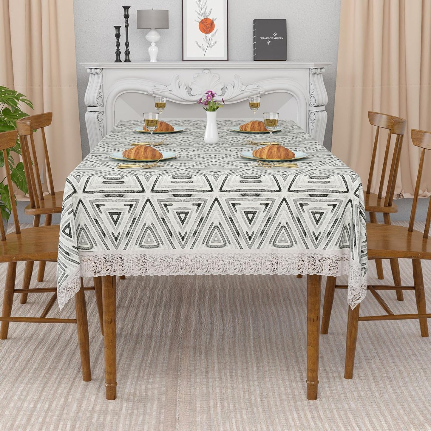 Stylish Dining Table Cover with Premium Finish