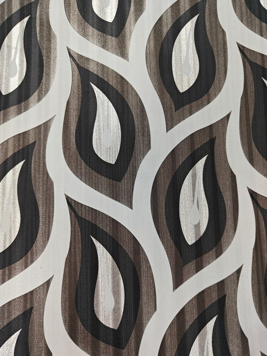 Black Leaf Jio Table Cover