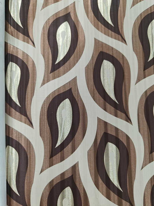 Brown Leaf Jio Table Cover