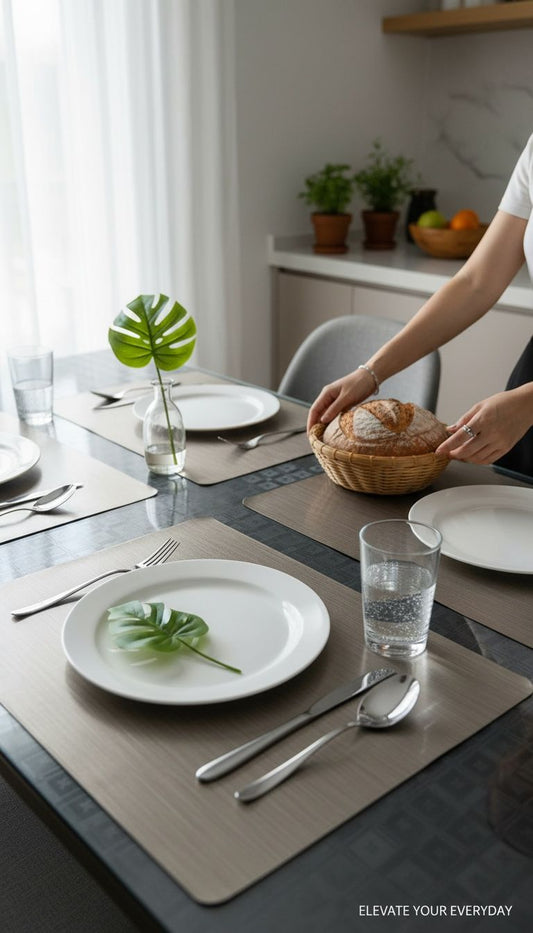 Golden Table Mat