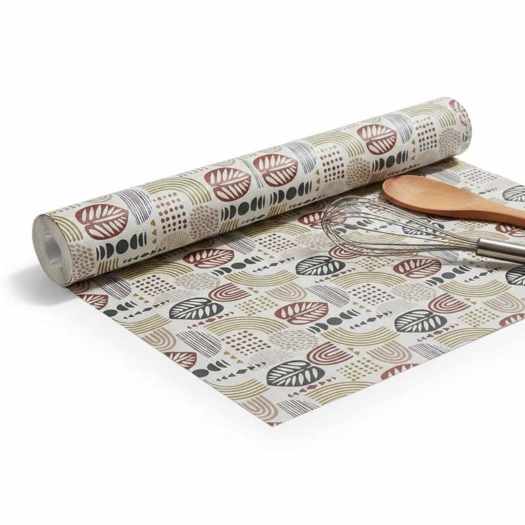 Printed Anti-Skid Kitchen Shelf & Drawer Mat