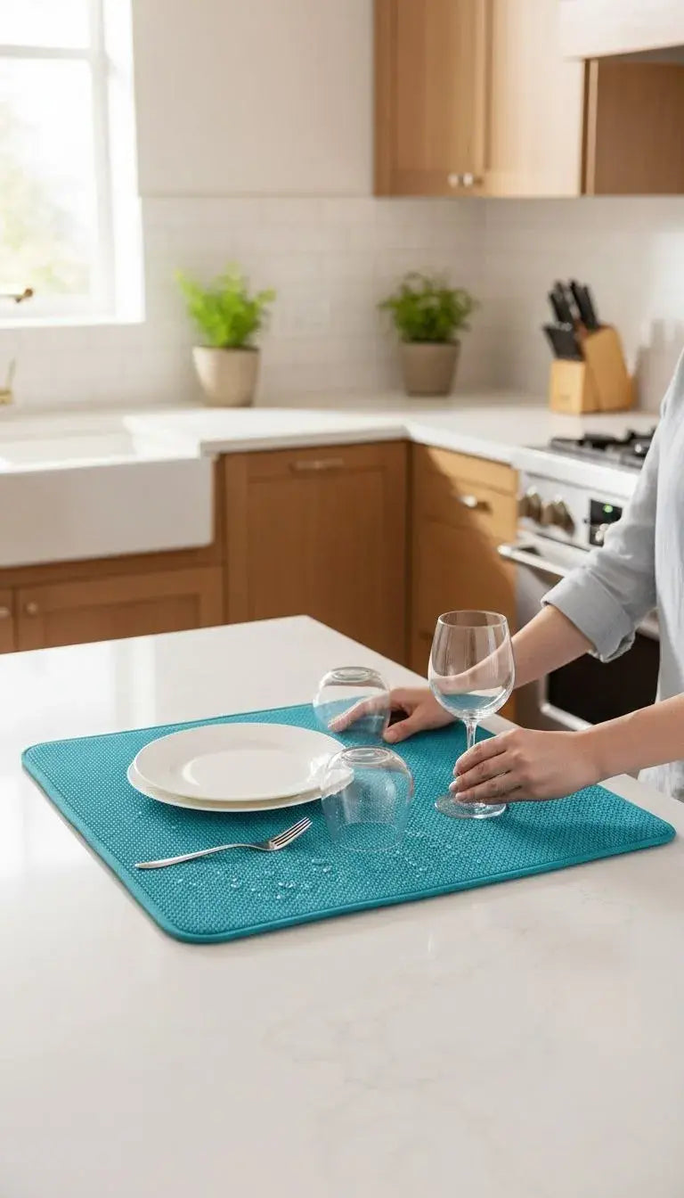 Aqua Quick Absorb Dish Dry Mat