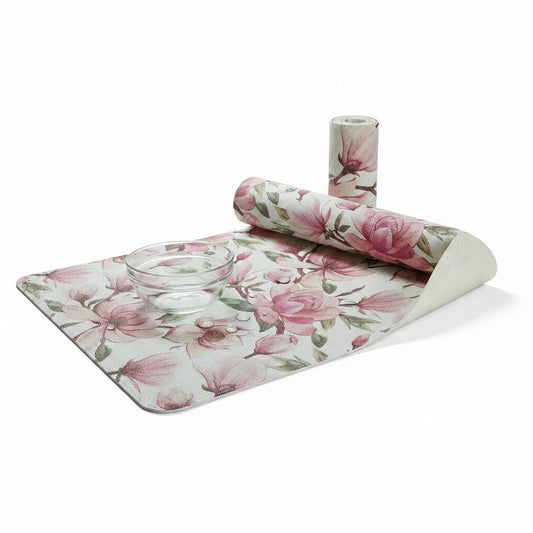 Rose Print Anti-Slip Kitchen & Drawer Mat