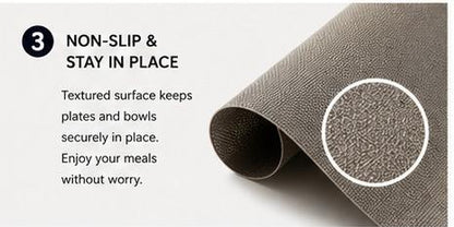 Premium Quality Washable Dining Table Mats for Home & Kitchen