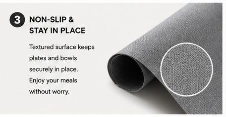 Premium Quality Washable Dining Table Mats for Home & Kitchen