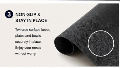 Premium Quality Washable Dining Table Mats for Home & Kitchen