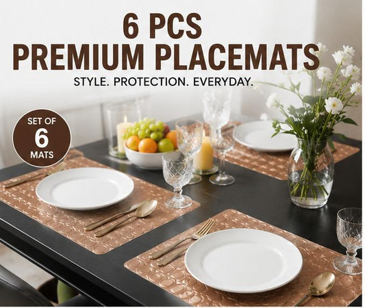 Premium Quality Washable Dining Table Mats for Home & Kitchen