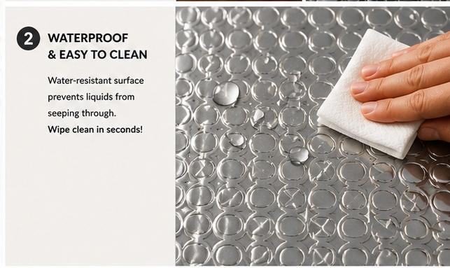 Premium Quality Washable Dining Table Mats for Home & Kitchen