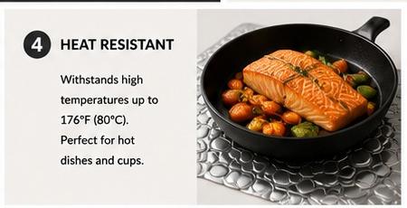 Premium Quality Washable Dining Table Mats for Home & Kitchen