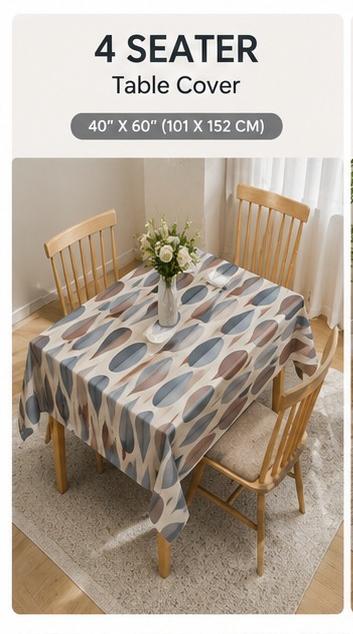 JIO Stylish Dining Table Cover with Premium Finish
