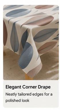 JIO Stylish Dining Table Cover with Premium Finish