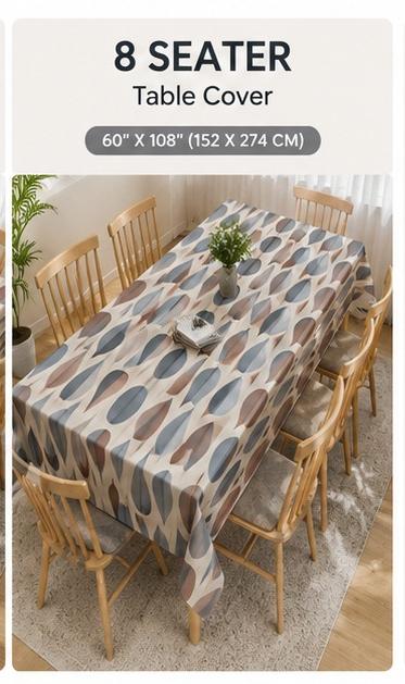 JIO Stylish Dining Table Cover with Premium Finish