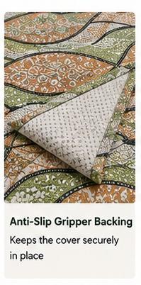 GRIPPER Stylish Dining Table Cover with Premium Finish