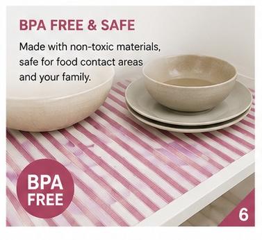 Premium Anti-Slip Shelf & Drawer Liner – Easy Roll & Space Saving Design