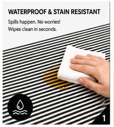 Premium Anti-Slip Shelf & Drawer Liner – Easy Roll & Space Saving Design