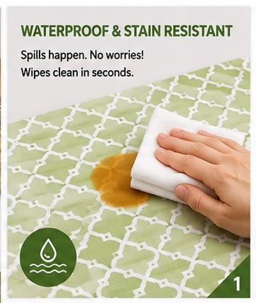 Premium Anti-Slip Shelf & Drawer Liner – Easy Roll & Space Saving Design