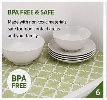 Premium Anti-Slip Shelf & Drawer Liner – Easy Roll & Space Saving Design