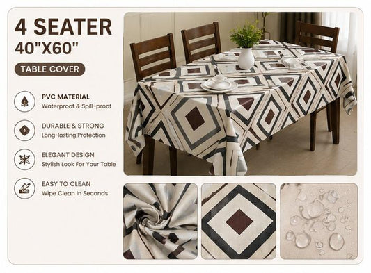 JIO Stylish Dining Table Cover with Premium Finish