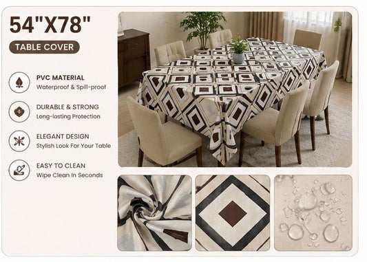 JIO Stylish Dining Table Cover with Premium Finish
