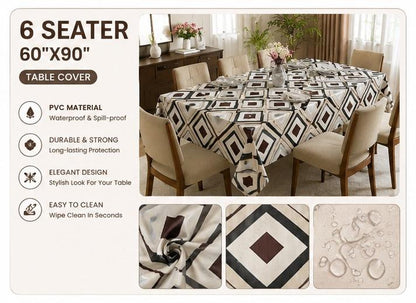 JIO Stylish Dining Table Cover with Premium Finish