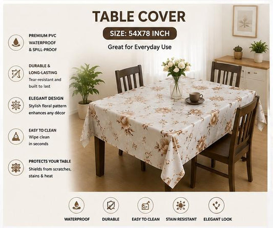 Stylish Dining Table Cover with Premium Finish