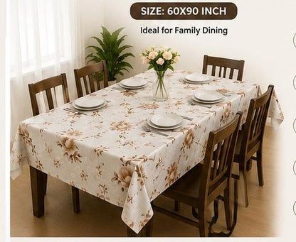 Elegant Floral Table Cover