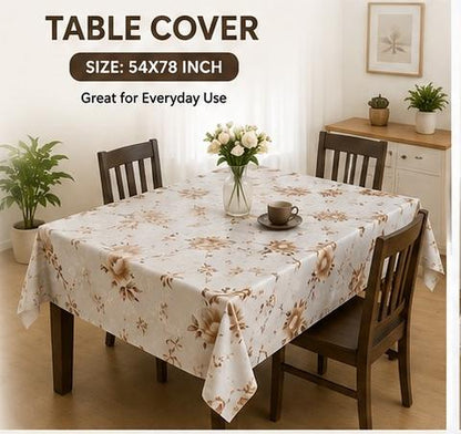FLORINA Stylish Dining Table Cover with Premium Finish