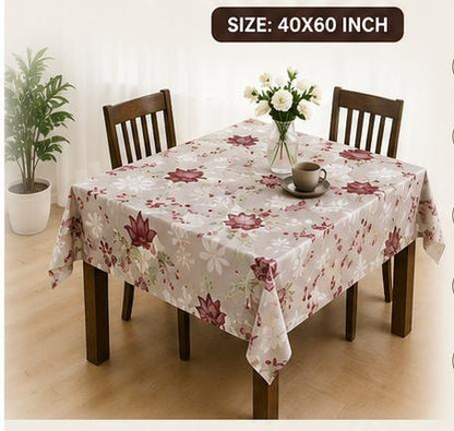 FLORINA Stylish Dining Table Cover with Premium Finish