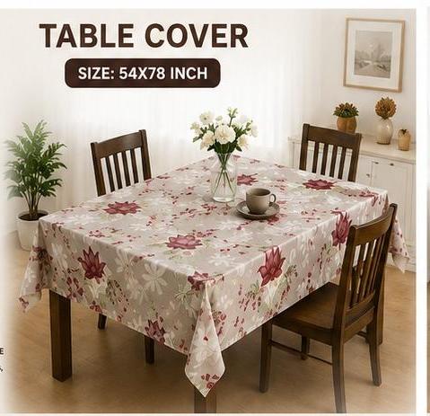 Premium Printed Floral Table Cover