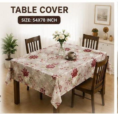 FLORINA Stylish Dining Table Cover with Premium Finish