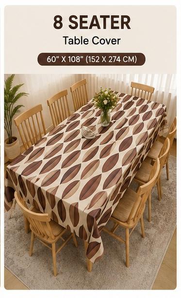 Brown Drop Jio Table Cover