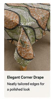 Gripper Printed Table Cover