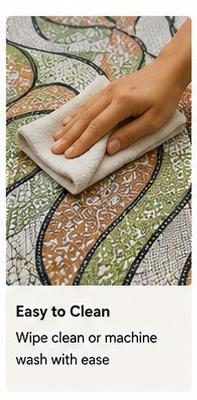 Gripper Printed Table Cover