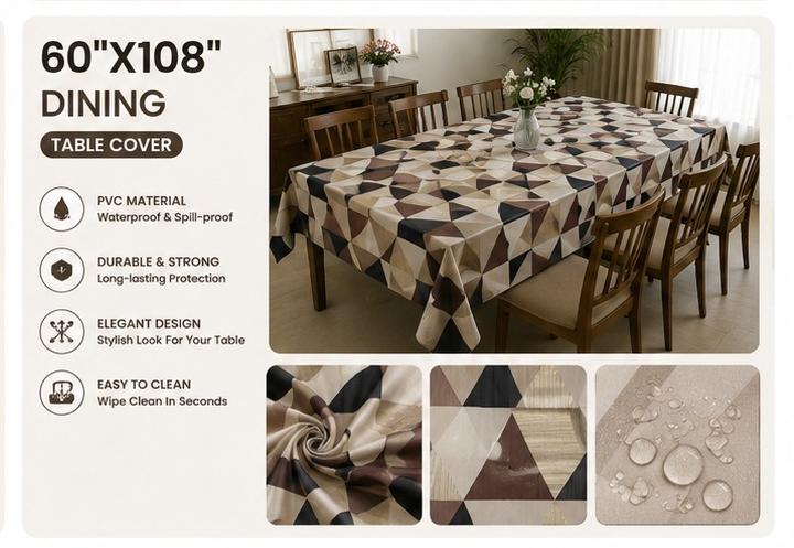 Triangle Jio Table Cover