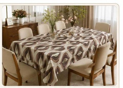 Brown Leaf Jio Table Cover