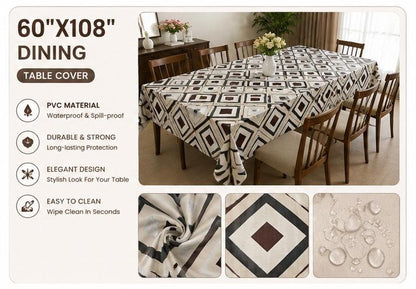 Diamond Printed Table Cover