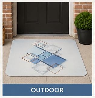 Premium Non-Slip Door Mat – Stylish, Durable & Super Absorbent Floor Mat for Indoor & Outdoor Use