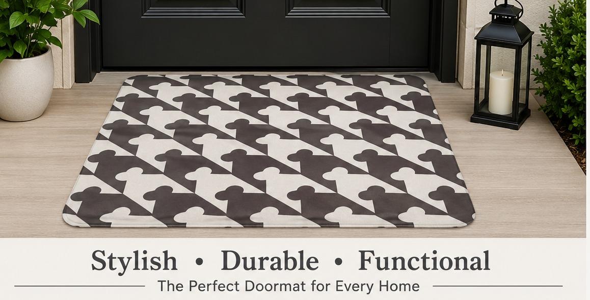 Premium Non-Slip Door Mat – Stylish, Durable & Super Absorbent Floor Mat for Indoor & Outdoor Use