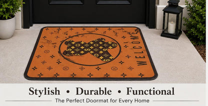 Premium Non-Slip Door Mat – Stylish, Durable & Super Absorbent Floor Mat for Indoor & Outdoor Use