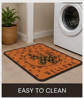 Premium Non-Slip Door Mat – Stylish, Durable & Super Absorbent Floor Mat for Indoor & Outdoor Use